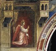 GIOTTO di Bondone, The Angel Gabriel Sent by God